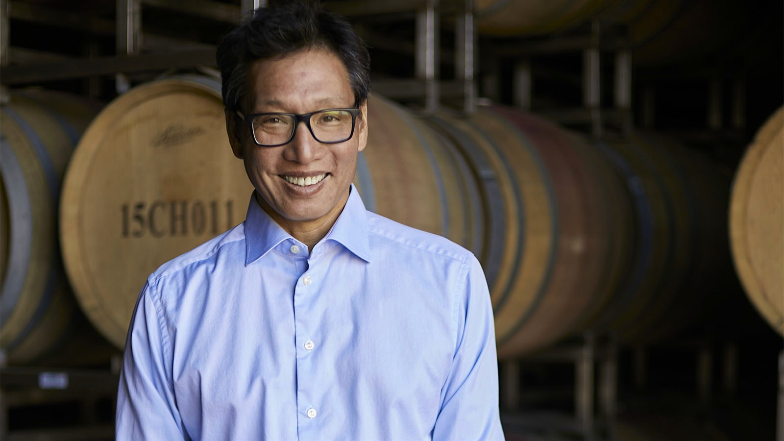 Darrin Low, winemaker at Domaine Anderson.